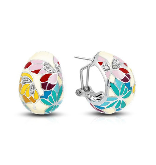 BUTTERFLY KISSES IVORY EARRINGS