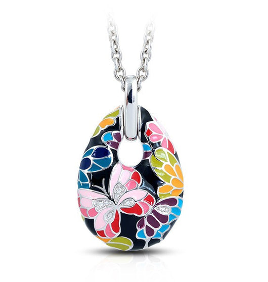 BUTTERFLY KISSES BLACK PENDANT