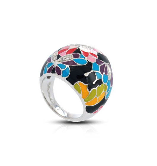 BUTTERFLY KISSES BLACK RING