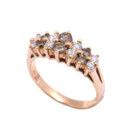 Tiara Brown Diamond Ring