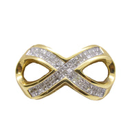 Infinity Diamond Pendant