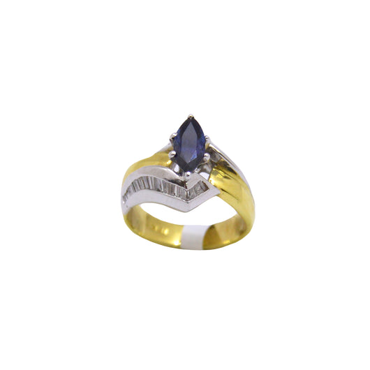 Marquis Sapphire Ring