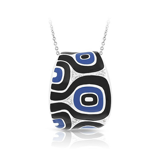 MODA BLUE & BLACK PENDANT