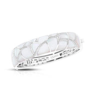 SIRENA WHITE MOTHER-OF-PEARL BANGLE