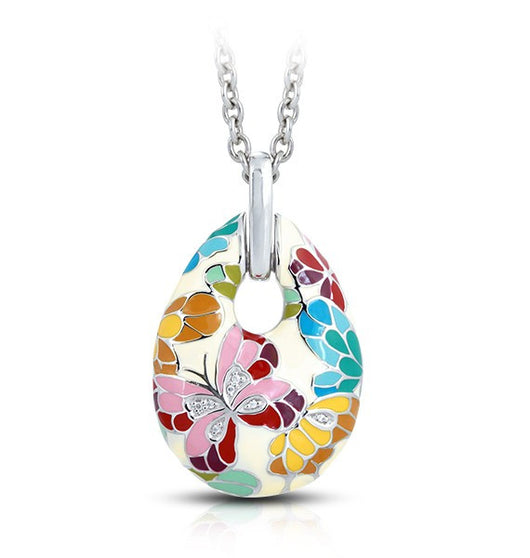 BUTTERFLY KISSES IVORY PENDANT